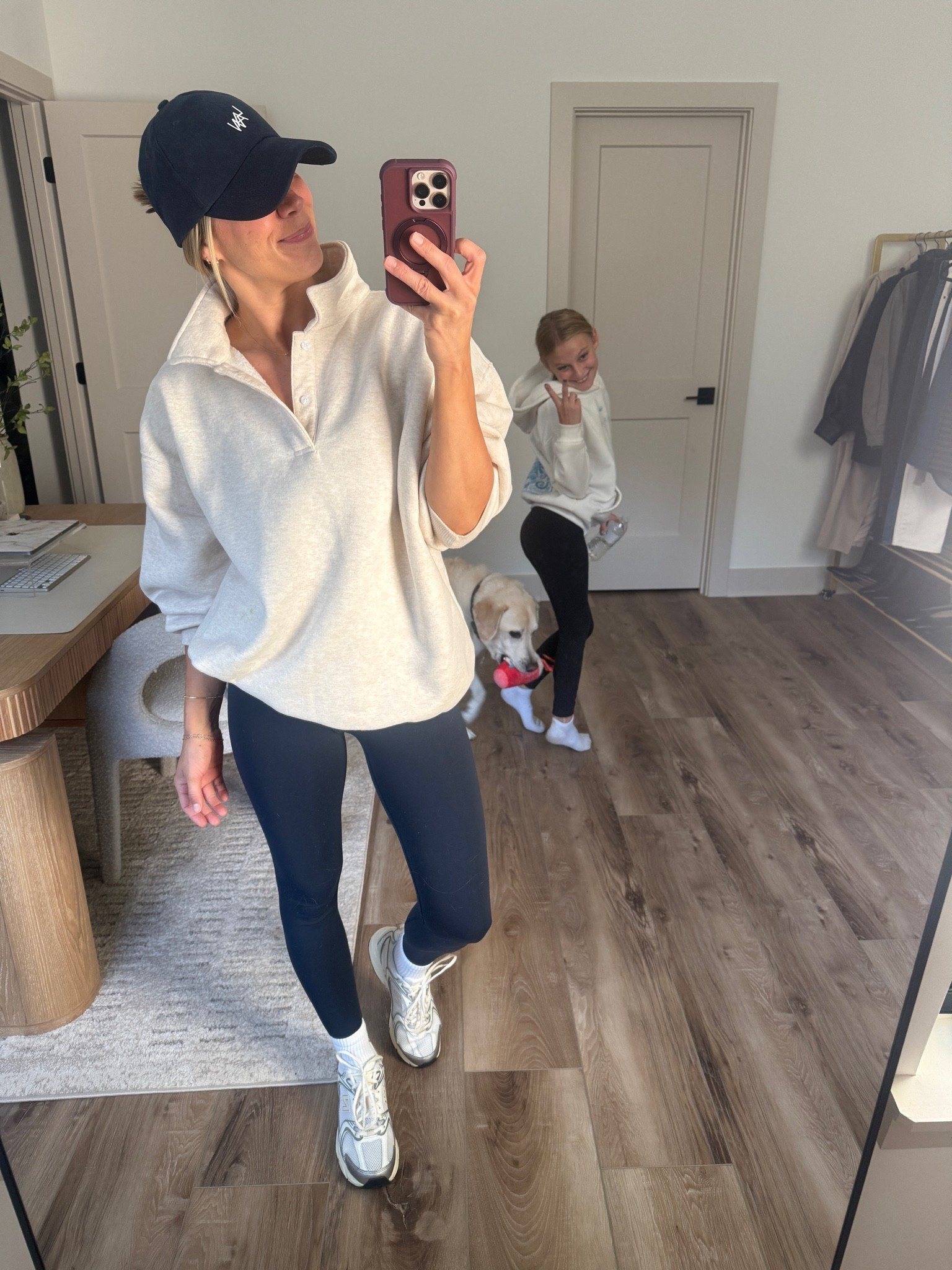 Wearing 4 leggings, medium bra top, small sweatshirt, socks/sneakers tts

#LTKOver40 #LTKActive #LTKSeasonal