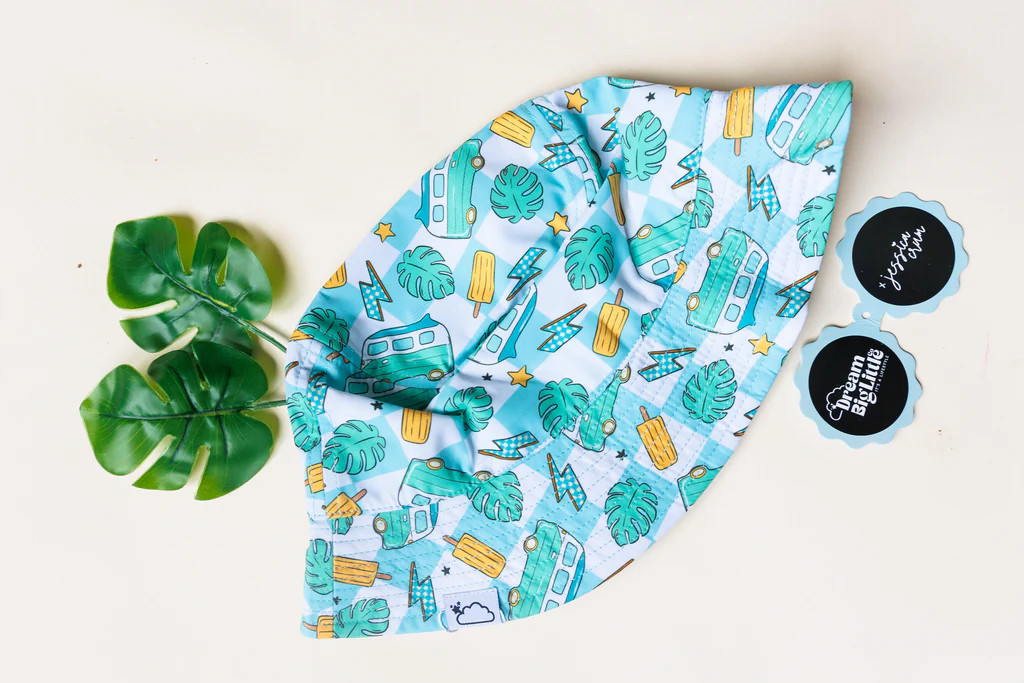 EXCLUSIVE CHECKED OUT FOR SUMMER CHECKERS DREAM BUCKET HAT | Dream Big Little Co.