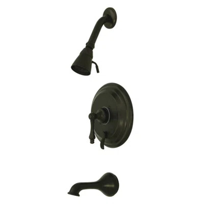 Kingston Brass Restoration Single-Handle Pressure Balanced Tub and Shower Faucet | Wayfair North America