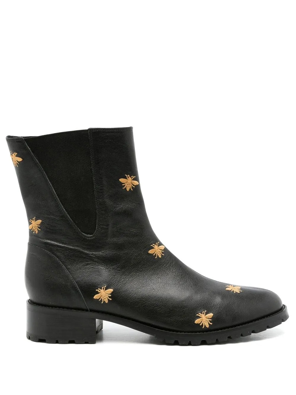 Blue Bird Shoes 蜜蜂刺绣短靴 - Farfetch | Farfetch (CN)
