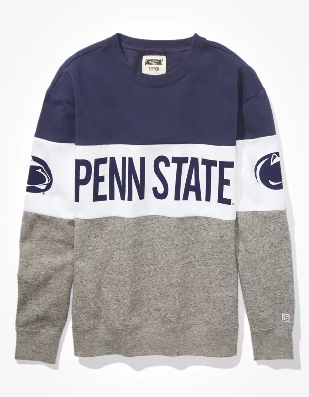 Tailgate Women's PSU Nittany Lions Colorblock Sweatshirt | American Eagle Outfitters (US & CA)