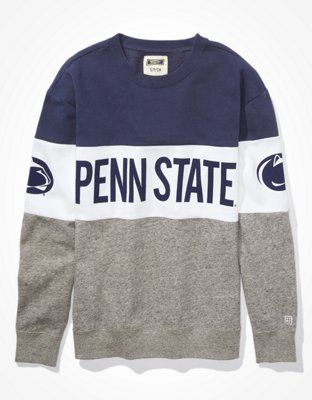 Tailgate Women's PSU Nittany Lions Colorblock Sweatshirt | American Eagle Outfitters (US & CA)