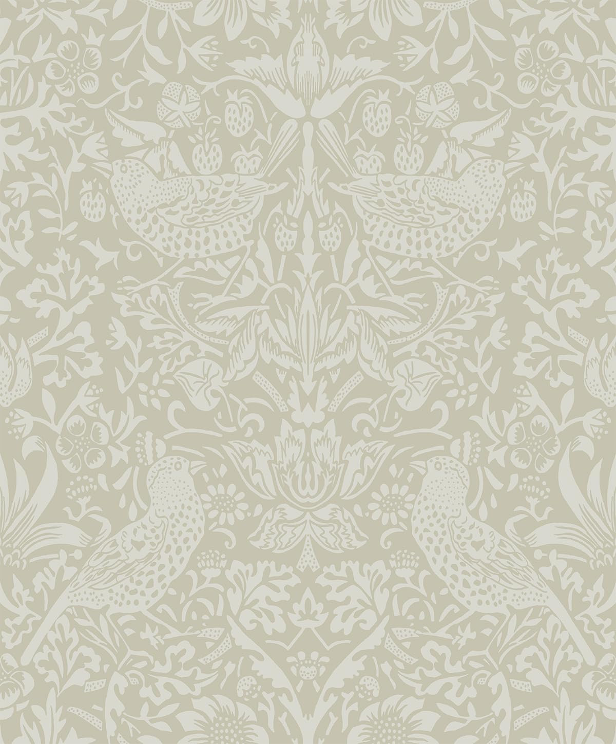 NextWall Tonal Bird Garden Vintage Peel and Stick Wallpaper (Neutral) | Amazon (US)