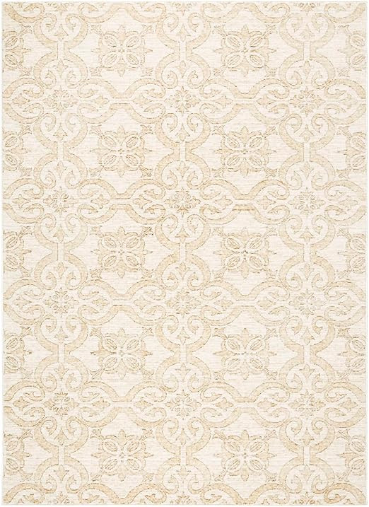 Lillian Lillian August Tiara Helene French Country Moroccan Area Rug, Ivory/Beige, 5'2"x7'8" | Amazon (US)