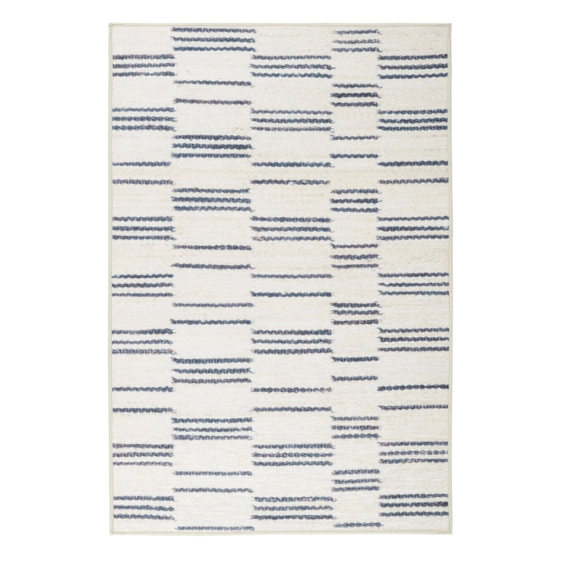 Leni Machine Washable Rug | Oatmeal | Annie Selke