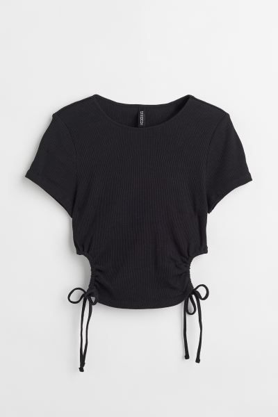 Ribbed Cut-out Top | H&M (US + CA)