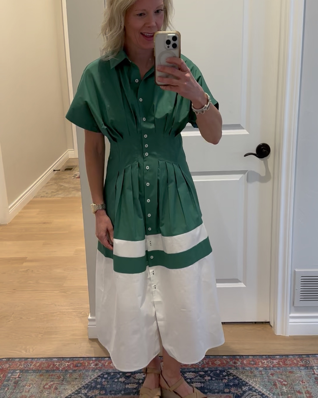 Darling designer dupe that’s well-made at a fantastic price point! It has pockets and is so cute!

#LTKSeasonal #LTKFindsUnder50 #LTKWatchNow