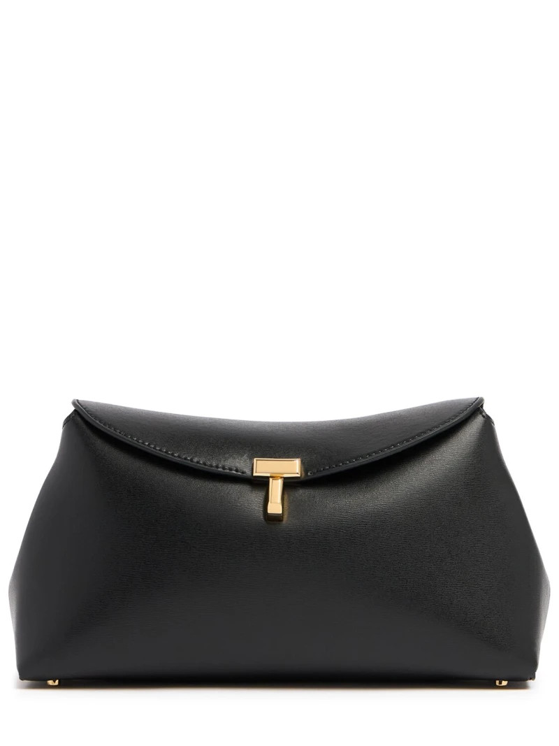 Pochette en cuir palmellata T-Lock | Luisaviaroma