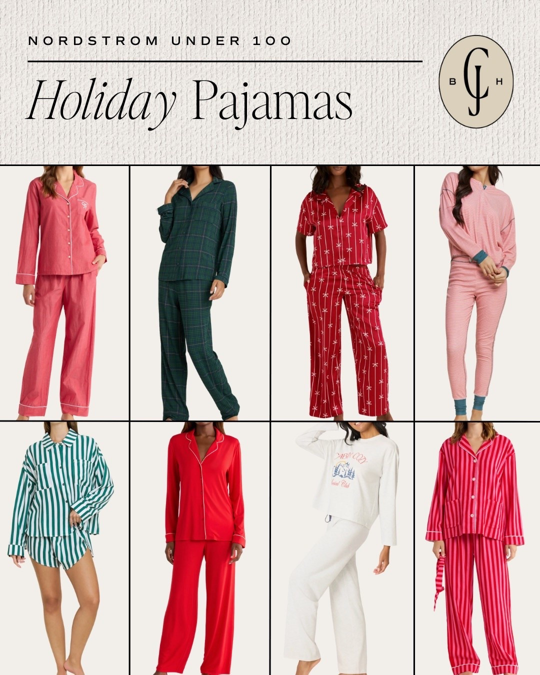 Holiday pajamas for under $100 — all from Nordstrom!

#LTKHoliday #LTKFindsUnder100
