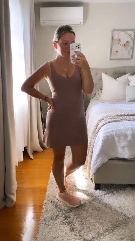 Today’s walking outfit! This lululemon athletic Dress is not maternity but still fits this 24 week bump! 

Lululemon dress 
Bump friendly dress
Everyday style
Bump style 
Athleisure style 
Athleisure summer outfit
Summer outfits 

#LTKActive #LTKFitness #LTKBump