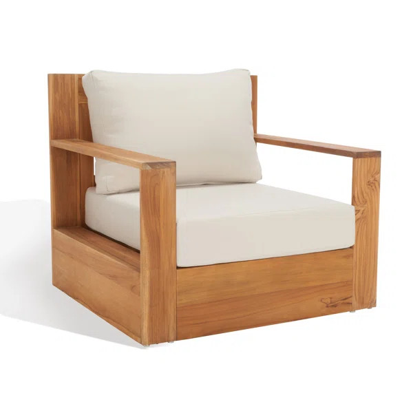 Gardella Kuai Brazilian Teak Patio Chair | Wayfair North America