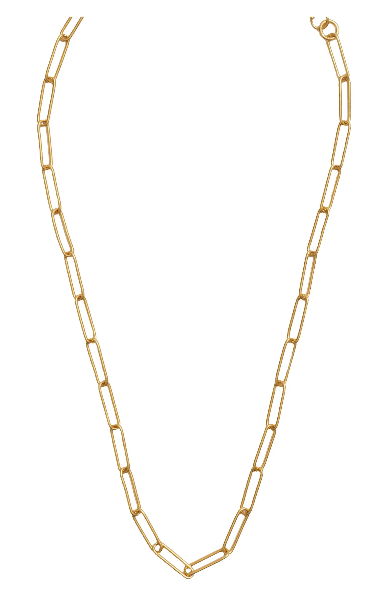 Paperclip Chain Necklace | Nordstrom