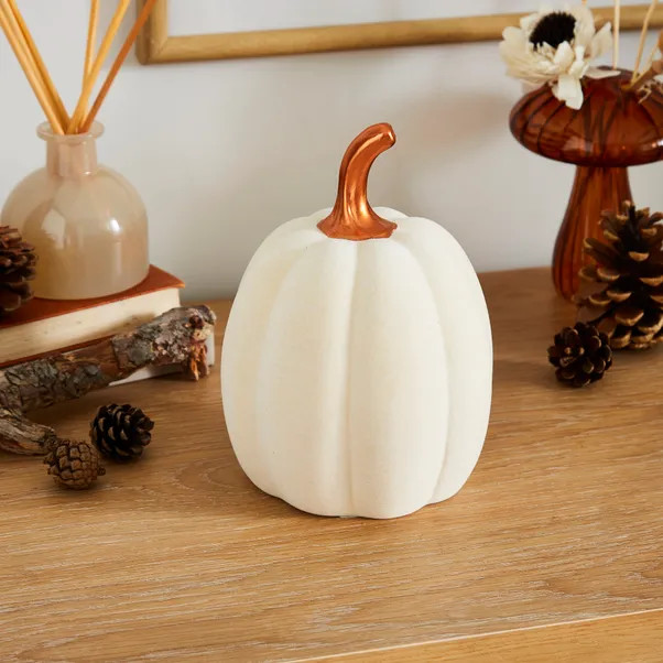 Textured Pumpkin Ornament | Dunelm (migrated)