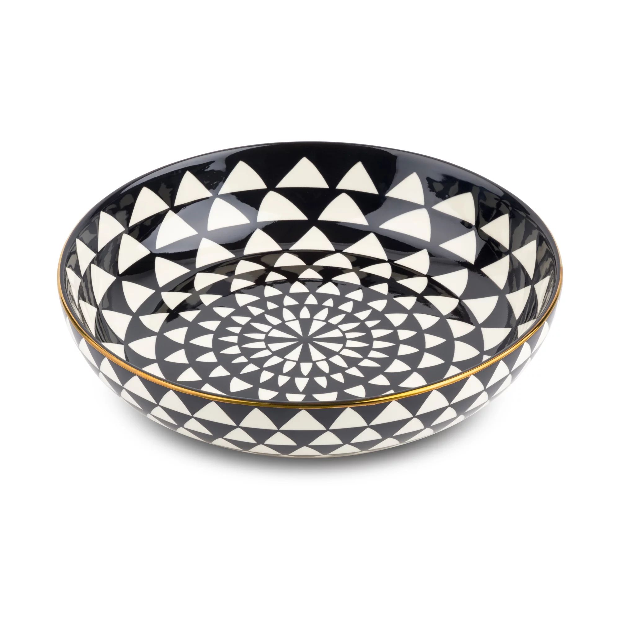 Thyme & Table Stoneware Serve Bowl, Medallion | Walmart (US)