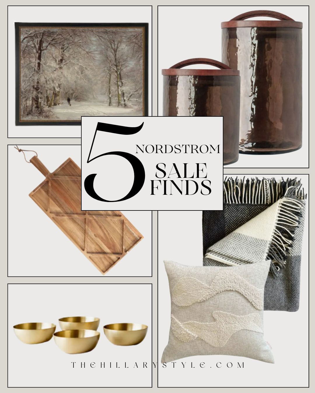 Nordstrom Home Sale Favorites: Dark, Moody & Texture-Rich Winter Finds
Elevate your space with my top Nordstrom home sale finds that lean into the season’s most sophisticated aesthetic. This winter, it's all about dark and moody naturalism—think rich tones paired with organic textures like heavy-gauge knits, weathered stone, and lush velvet. From kitchen essentials in moody hues to throws that add instant depth, these pieces are perfect for creating a "quiet luxury" sanctuary.

Capture that grounded, winter-luxe vibe without the designer price tag. Grab these winter home essentials while they're on markdown to bring a touch of moody warmth to your 2026 home refresh.

#TheHillaryStyle #NordstromSale #DarkAndMoodyHome #WinterAesthetic2026 #OrganicModern #QuietLuxuryHome #MoodBoardInspo #RichTextures #HomeSaleFinds #LTKhome #PinterestHomeDecor #CozyMinimalism #NaturalTextures #WinterInteriors #NordstromHome 

 

#LTKSeasonal #LTKHome #LTKSaleAlert