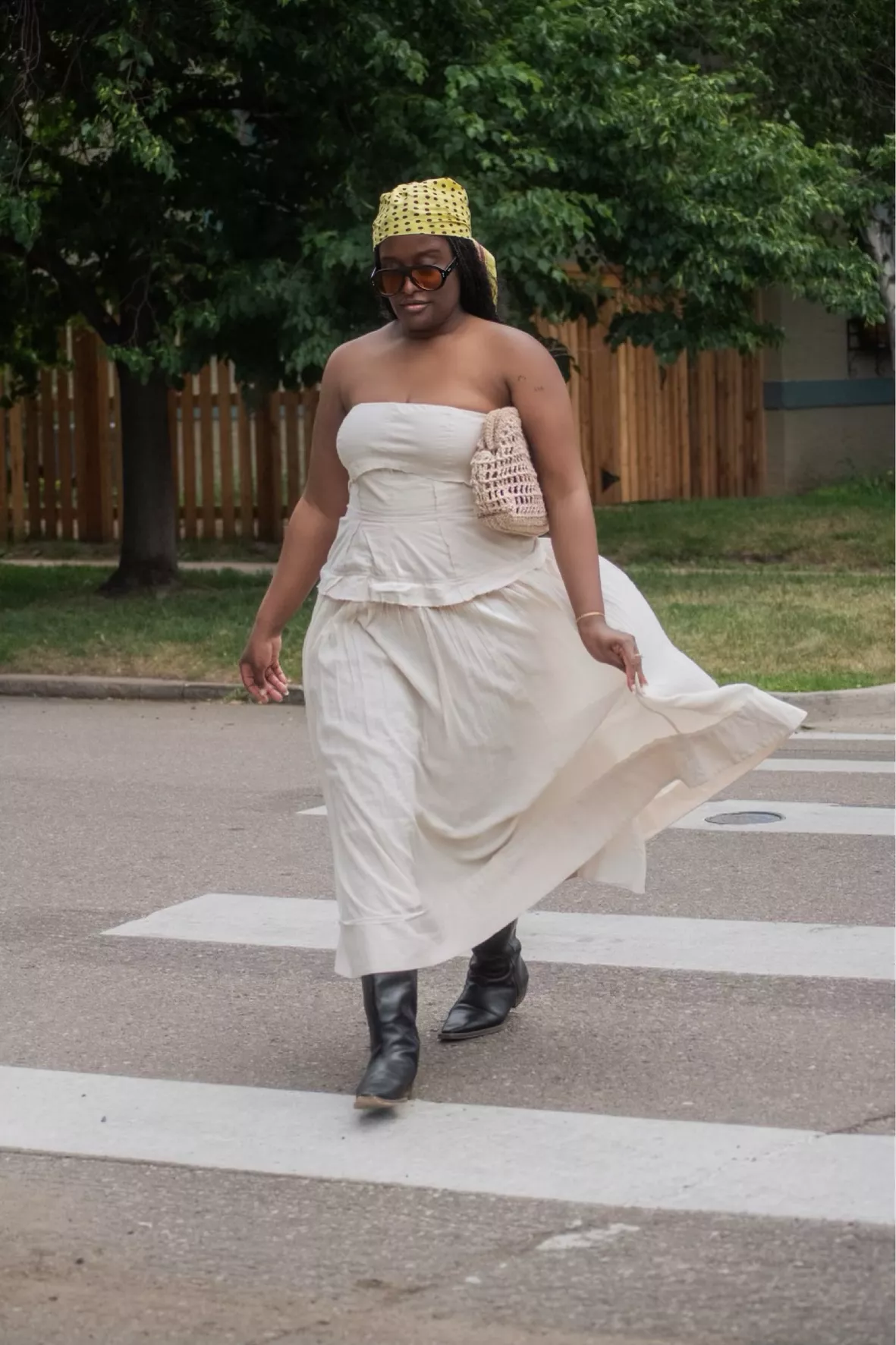 free people midi dress Bel Air Crafted from a blend of 99% cotton and 1% spandex with a 100% cotton lining keishaoutwest on LTK