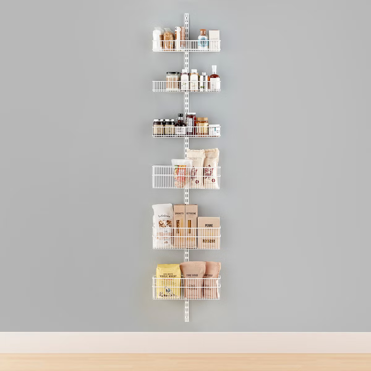 Elfa Utility Wall-Mounted Rack | The Container Store