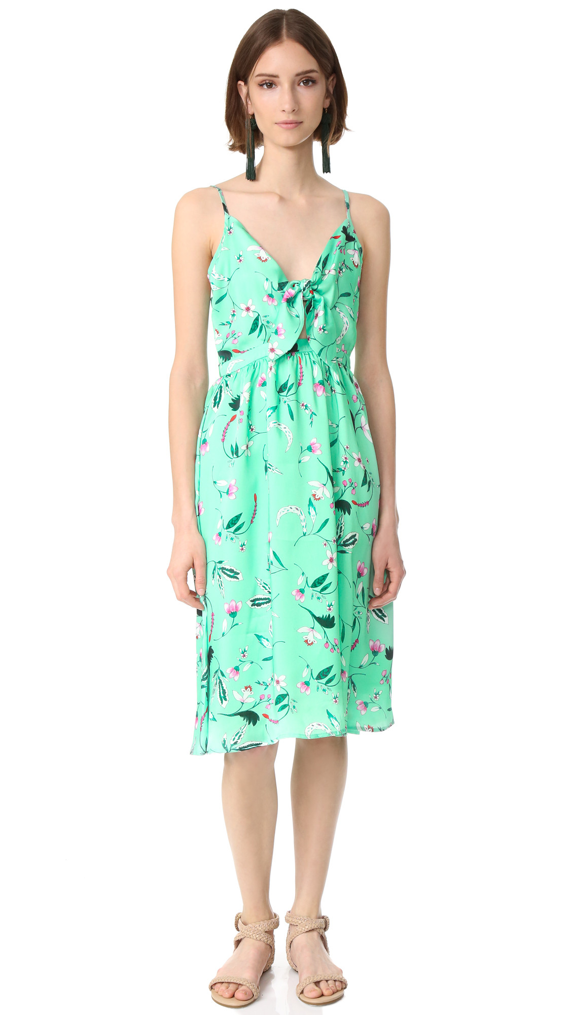 Aghetti Dress With Tied Ribbons | Shopbop