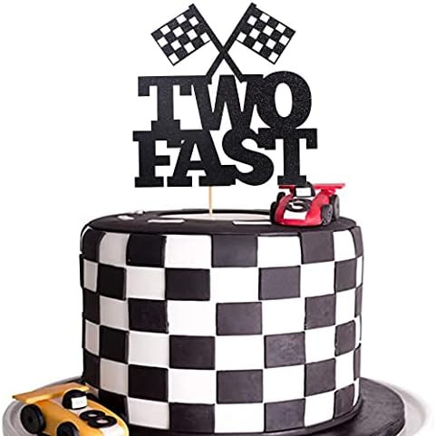 Mcqueen Birthday Party Supplies For 2nd Birthday - Mcqueen Birthday Cake Topper For Photo Booth Prop | Amazon (US)