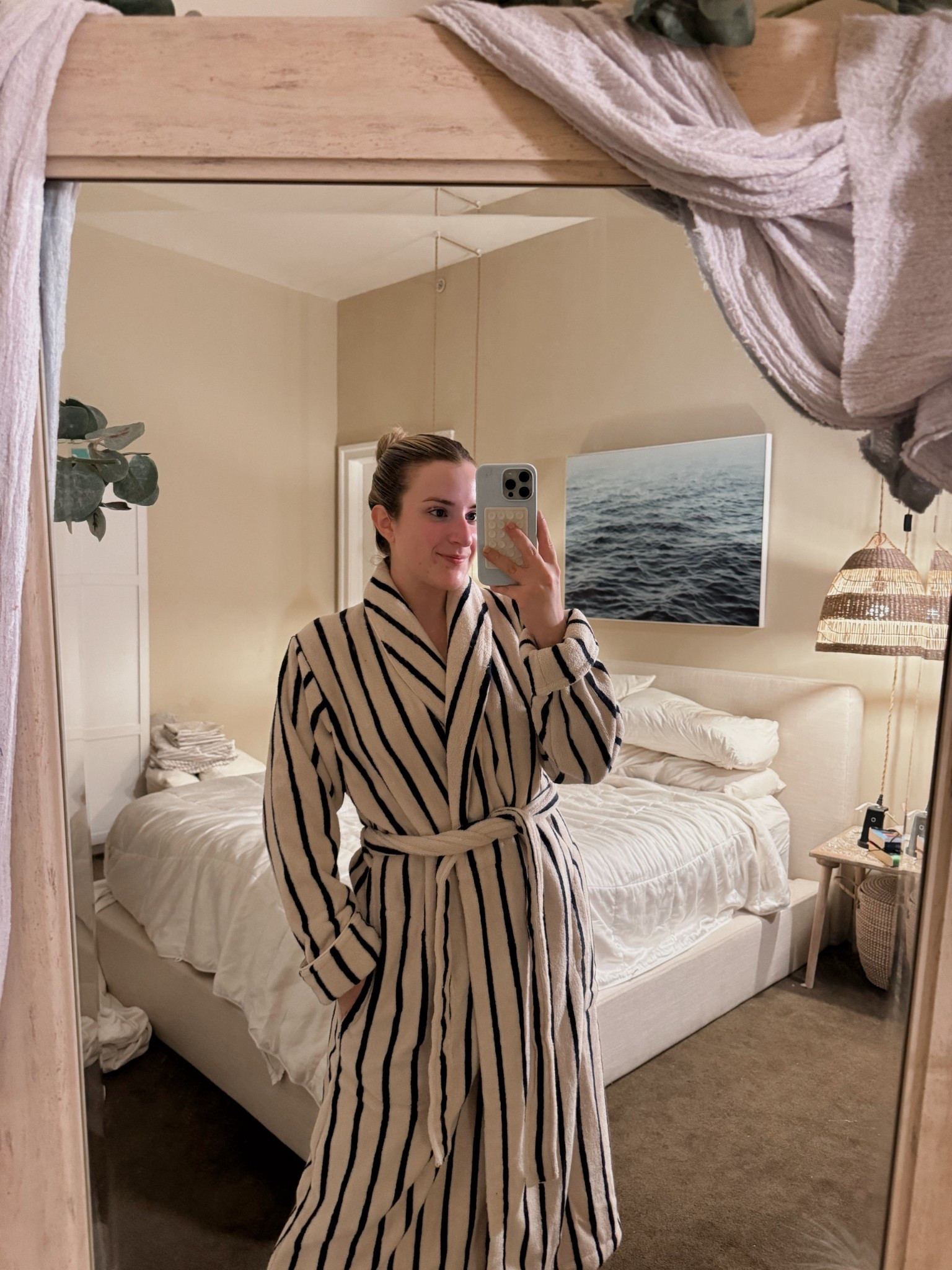 Brooklinen cozy robe size S 