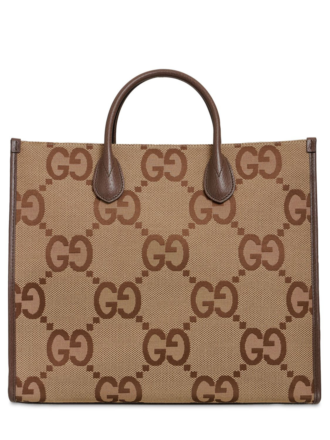 Jumbo Gg Canvas Tote Bag | Luisaviaroma