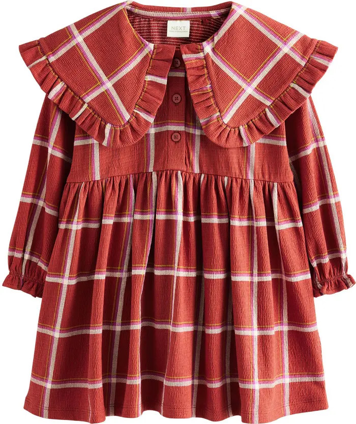Kids' Check Collared Dress | Nordstrom