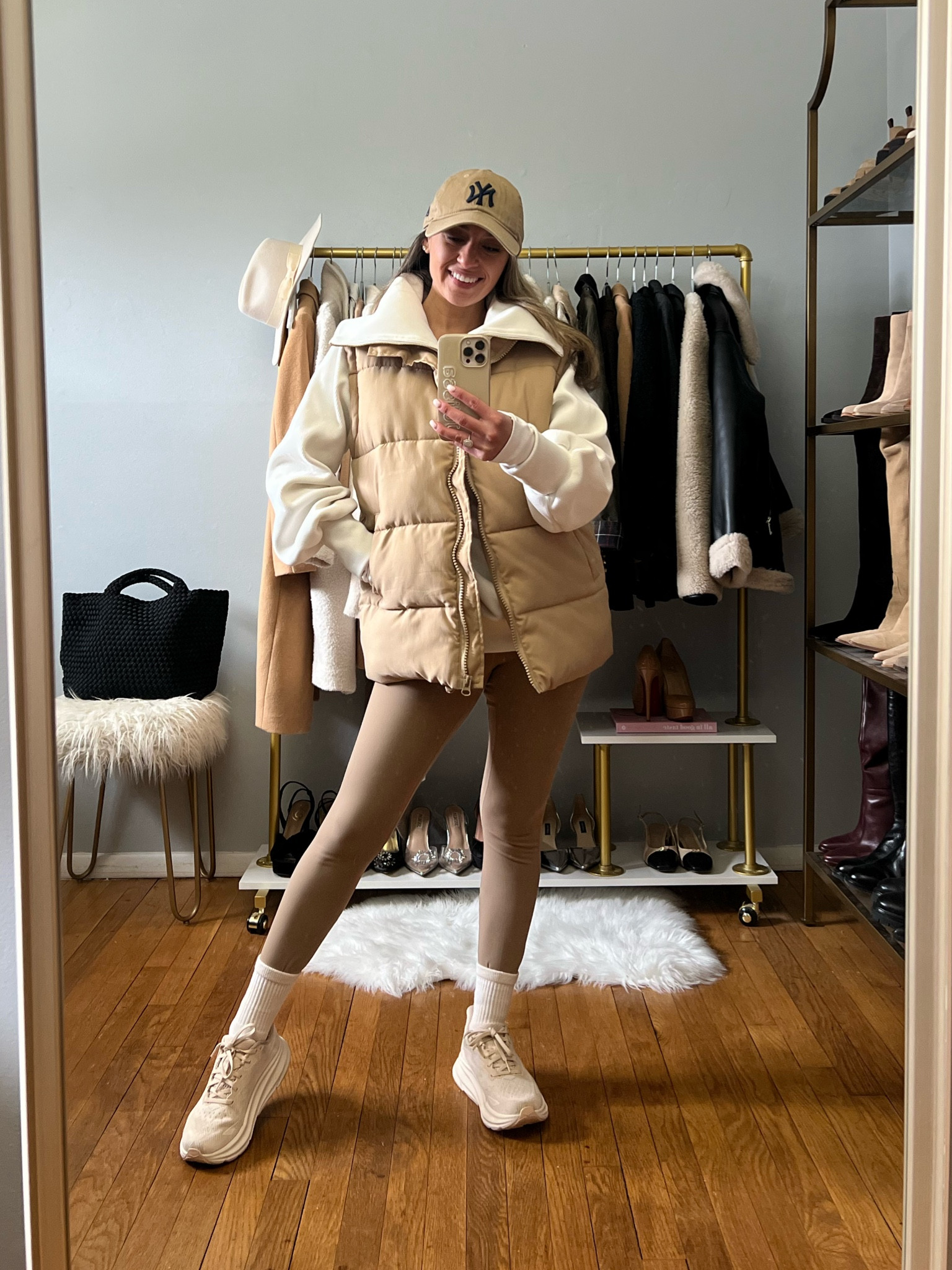 Spring outfit
Athleisure outfit 
Hoka sneakers 
Amazon activewear set 
Varley half zip 
Alo socks
Workout look 
Walking / running sneakers 

#LTKfitness #LTKshoecrush #LTKActive