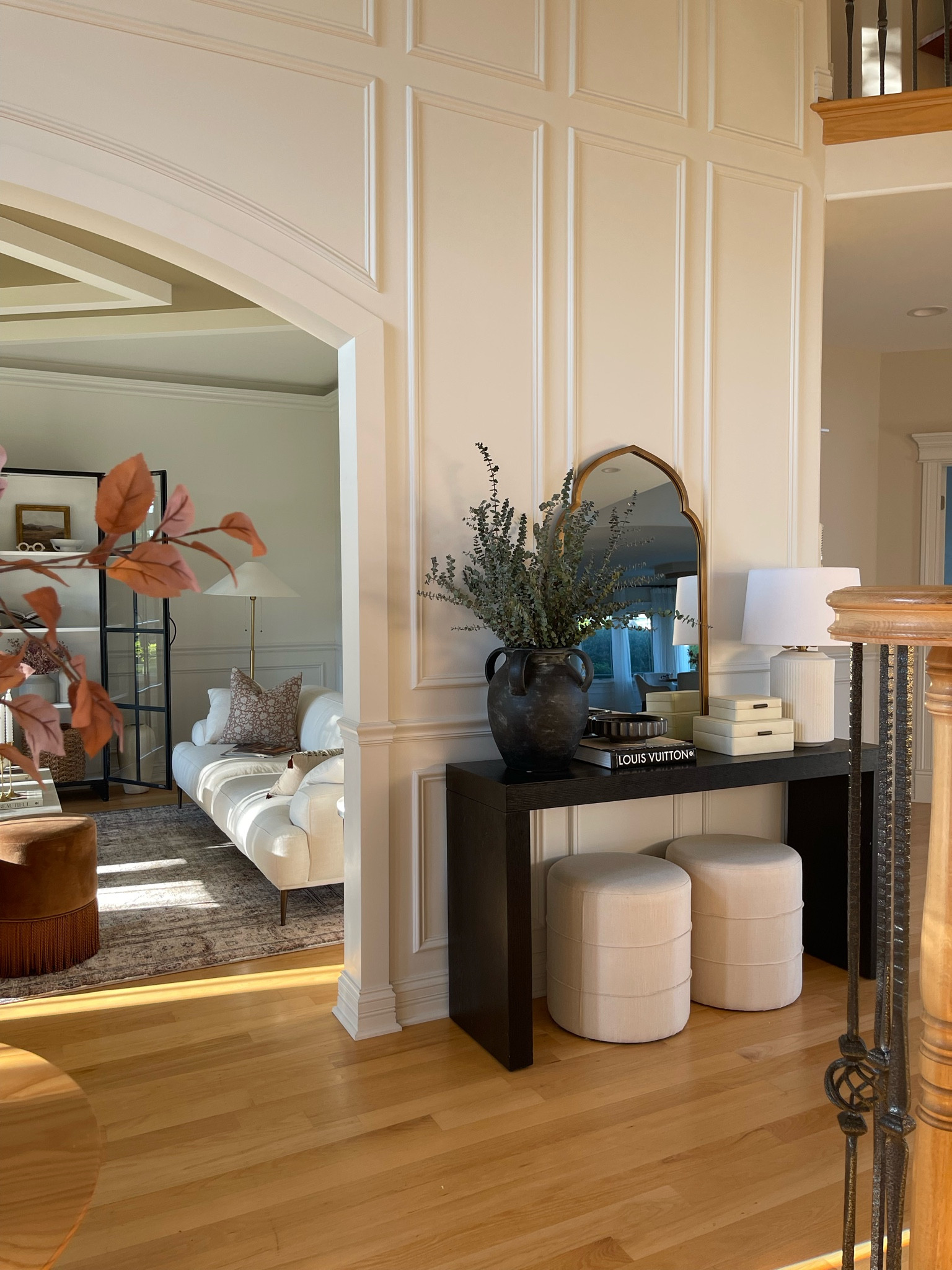 Entryway console table is back in stock! Love this minimal sleek design! 

Entryway, console table, entryway table, Wayfair, mirror, lamp, Studio McGee, living room, fall decor, fall home, neutral home decor, neutral home, home, Pottery Barn, vase, greenery, fall stems, 

#LTKsalealert #LTKstyletip #LTKhome