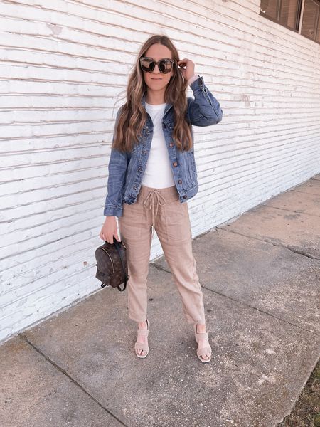 Linen pants are my summer uniform! Perfect for date nights or workwear!

#LTKOver40 #LTKWorkwear #LTKFitness
