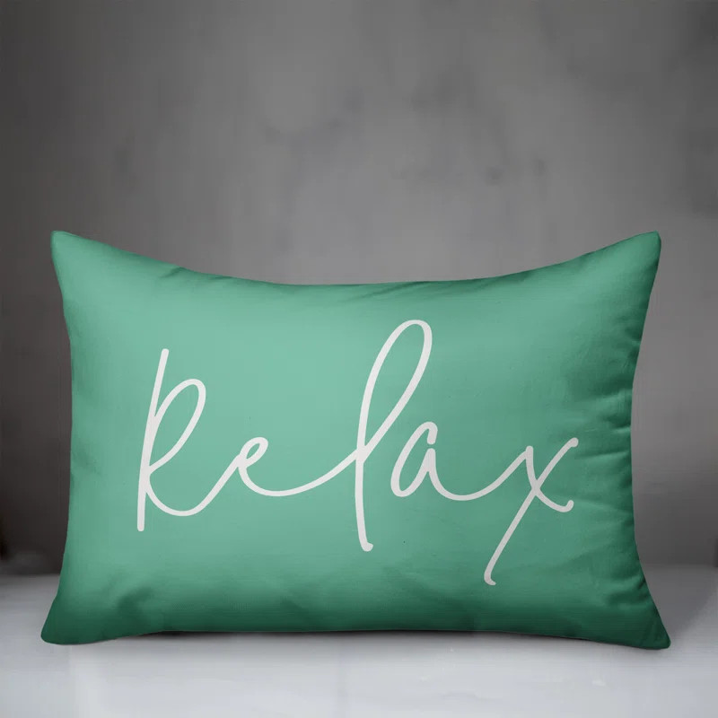Mcgee Textual Indoor/Outdoor Throw Pillow | Wayfair North America