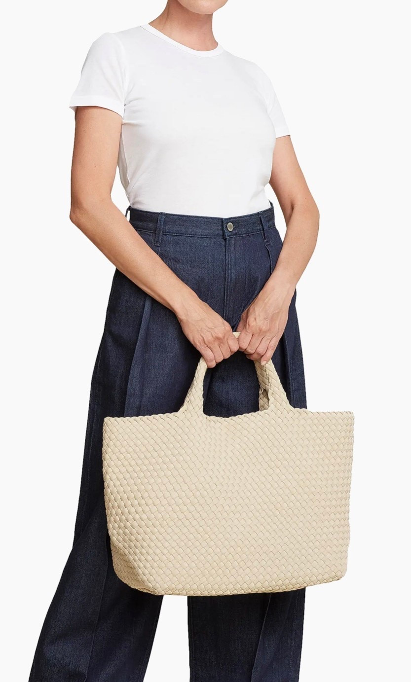 St. Barths Large Tote Bag.
Naghedi Bag. Color Ecru 

I did a lot of research for myself and this bag had great reviews for travel , summer/beach, and an everyday tote. I have an upcoming vacation to the Bahamas , an then a cruise and then we live at the beach all summer so decided to order this.

I’ll share mine when it gets delivered 

Travel bag 
Summer bag 
Beach Bag
Everyday tote 

#LTKGiftGuide #LTKTravel #LTKSeasonal