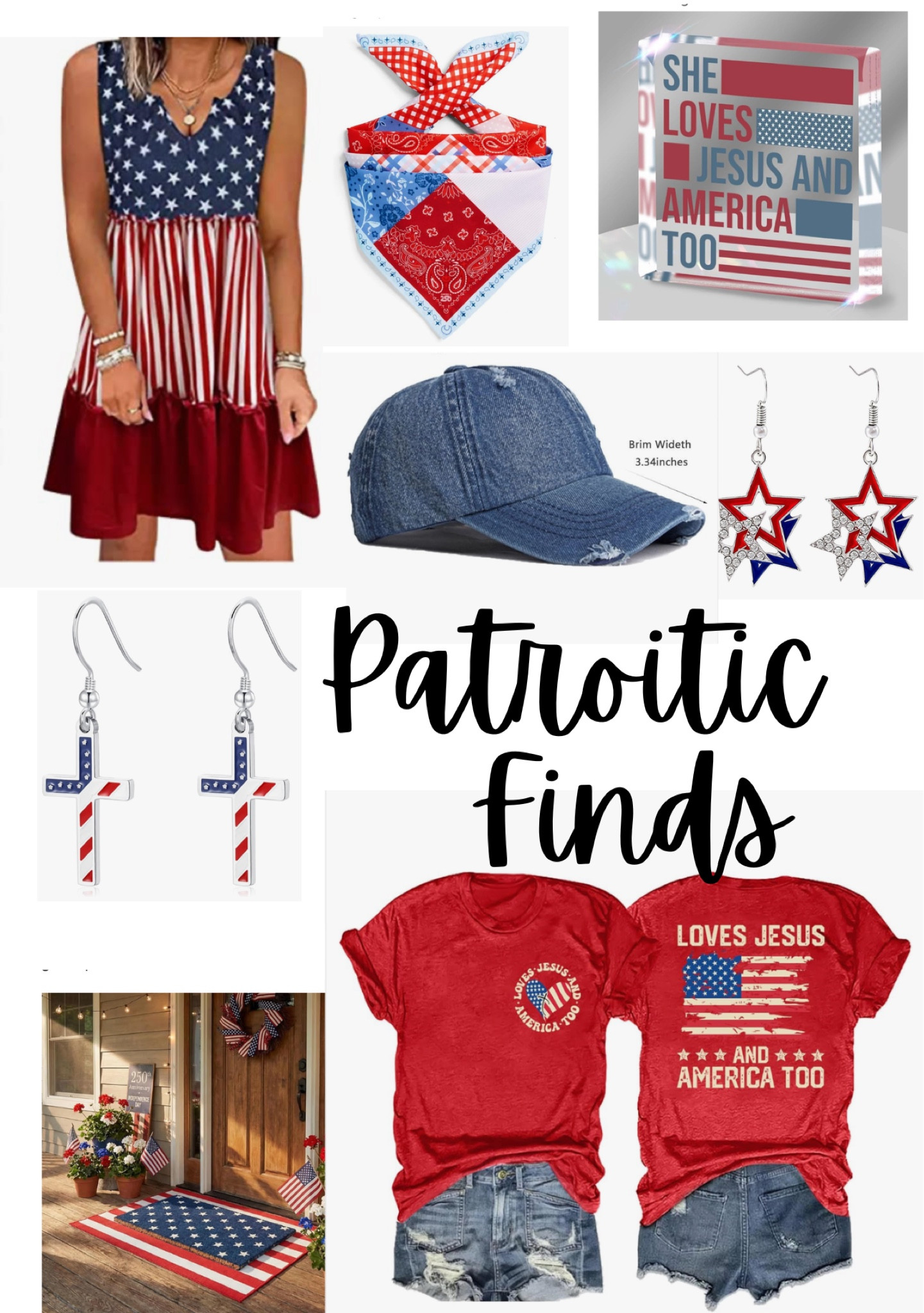 Patriotic Finds 🇺🇸 

#LTKSeasonal #LTKU #LTKSaleAlert