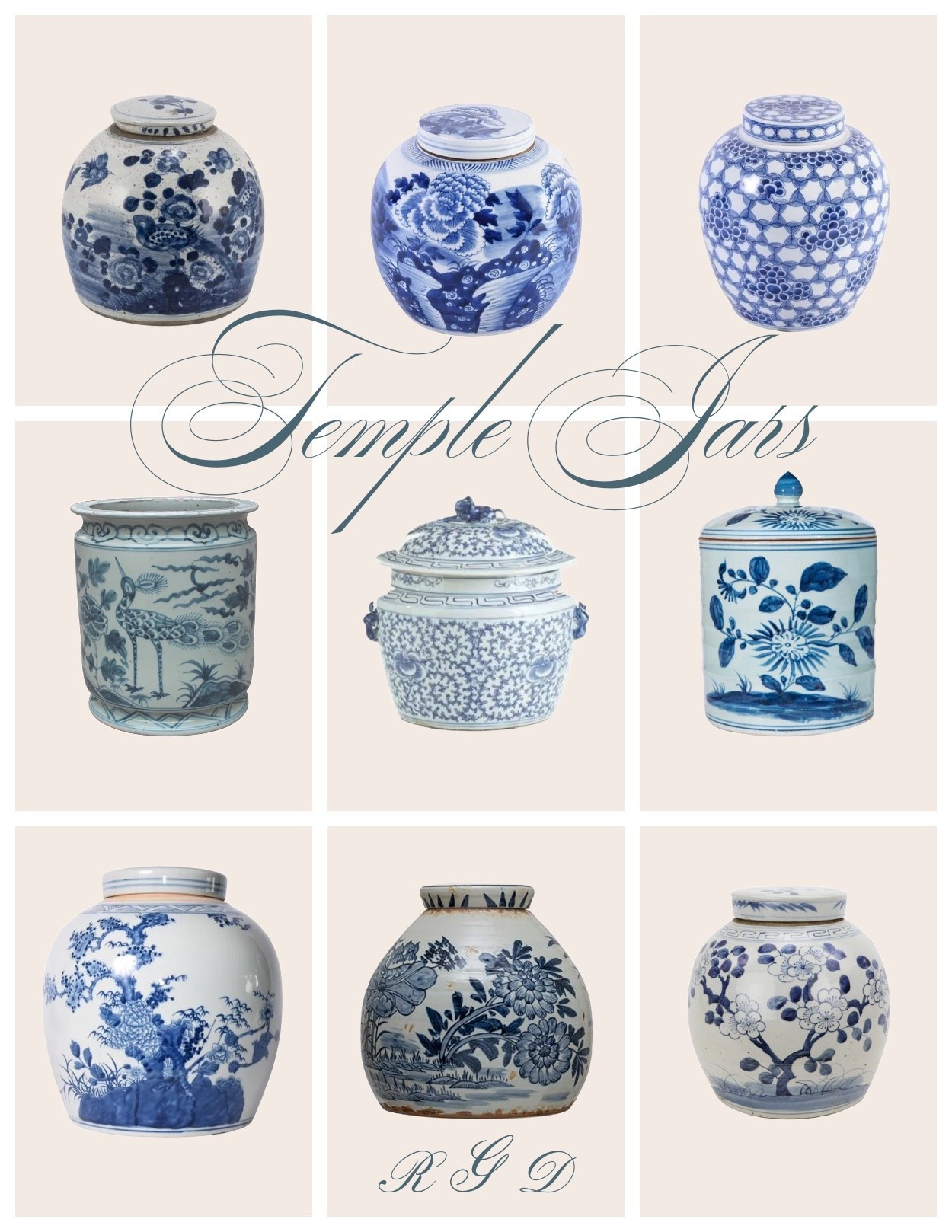 Some of my favorite ginger / temple jars. These are the ones I’m using for my son’s wedding centerpieces!

#LTKHome #LTKWedding