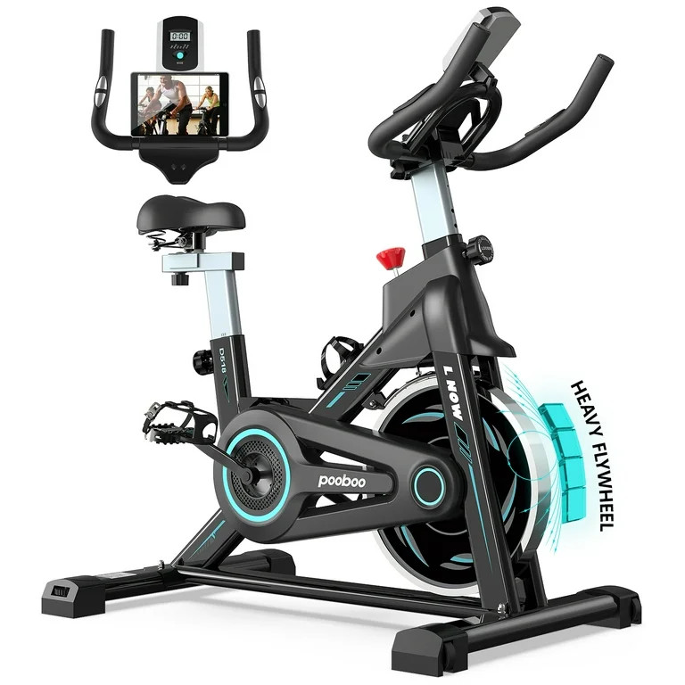 Pooboo Indoor Cycling Bike Magnetic Stationary Exercise Bikes Home Cardio Workout Bicycle Machine... | Walmart (US)