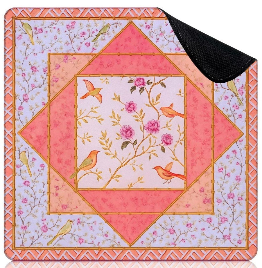🌟 Dupe alert: A delicate floral bird in soft pink hues with a chic geometric border—now at Walmart. 

#LTKMahjong #LTKWalmart 

#LTKHome #LTKmomlife #LTKSeasonal