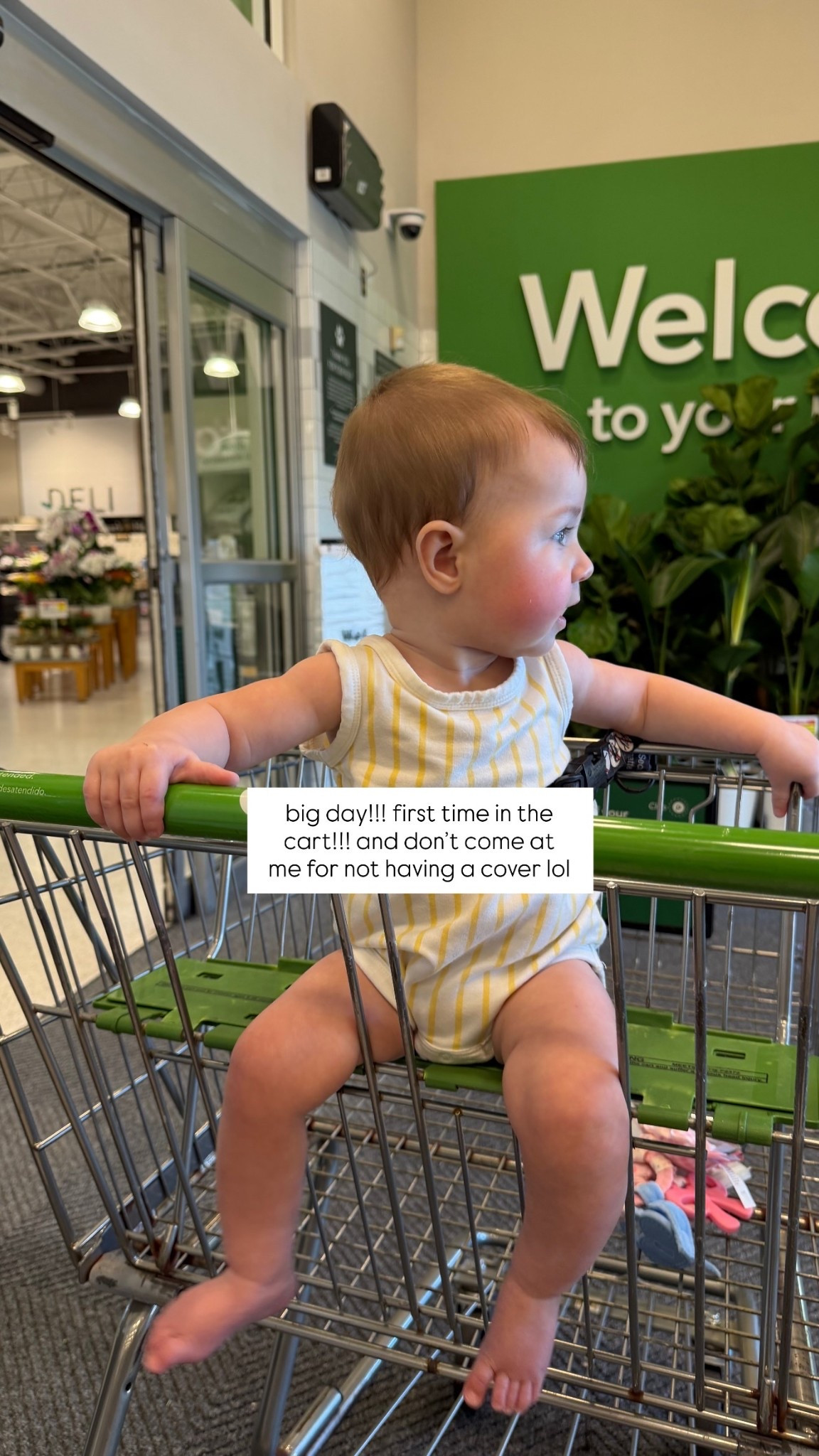 big day!!! codie’s first time in the cart!!! and don’t come at me for not having a cover lol

#LTKmomlife #LTKBaby