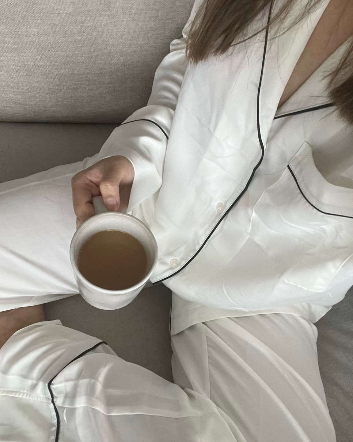 White satin pyjamas 

#LTKwedding #LTKFind #LTKGiftGuide