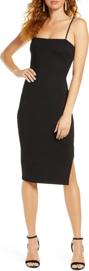 Paulina Square Neck Cocktail Sheath Dress | Nordstrom