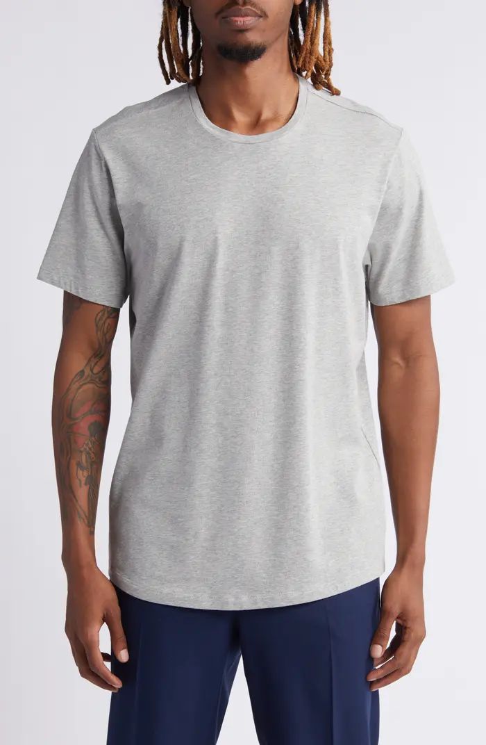 Open Edit Crewneck Stretch Cotton T-Shirt | Nordstrom | Nordstrom