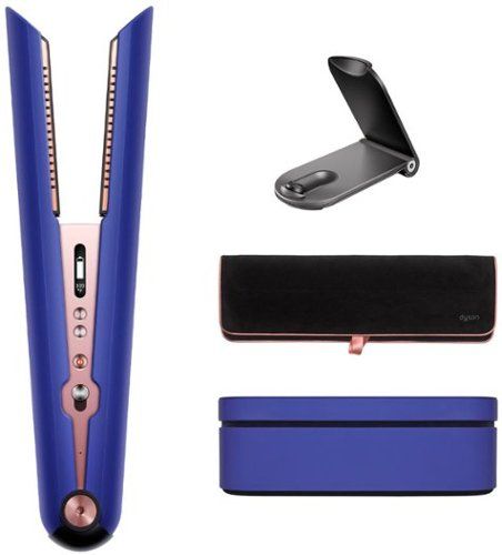 Dyson - Corrale Hair Straightener - Vinca Blue/Rosé | Best Buy U.S.