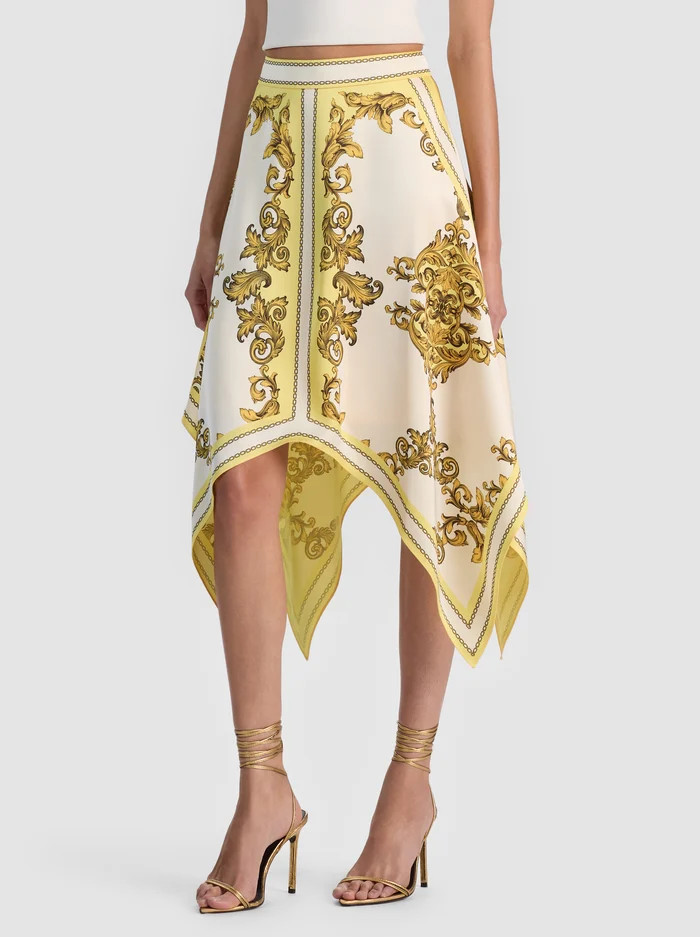DAVINA MIDI SKIRT | Alice + Olivia
