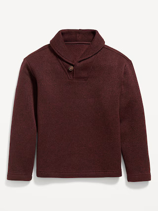 Long-Sleeve Sweater-Fleece Pullover Sweater for Boys | Old Navy (US)