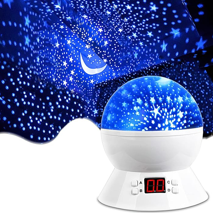Star Projector Night Light for Kids | Star Light Projector with Timer | Amazon (US)