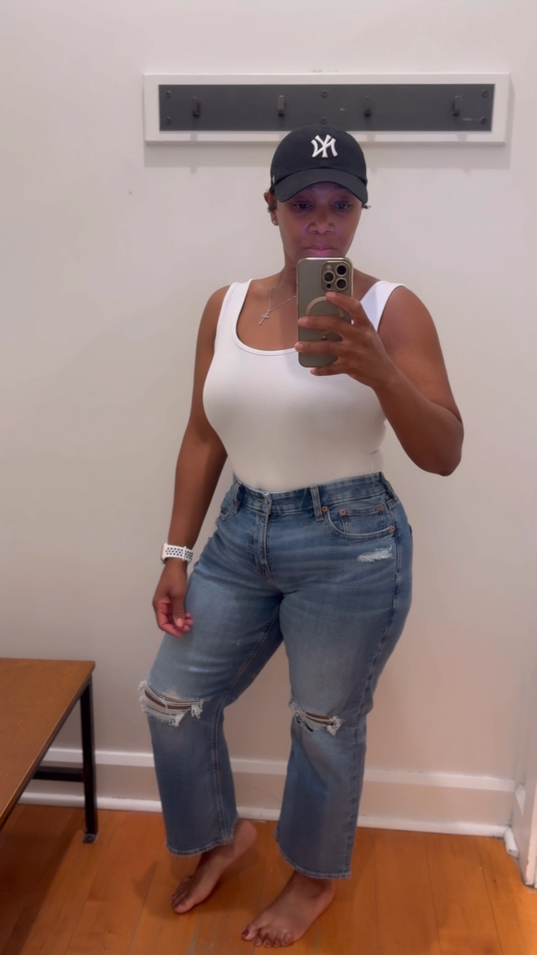 American Eagle has easily become my go-to for jeans! The fit is just *chef’s kiss*

I am wearing a size 10 & I’ve listed the jeans in the video in order:

1. AE Strigid Curvy Ripped Mom Jeans
2. AE Next Level Low-Rise Kick Bootcut Jean
3. AE Stretch Curvy Ripped Straight Jean
4. AE Dreamy Drape Stretch Super High-Waisted Baggy Wide-Leg Jean
5. AE Next Level Super High-Waisted Ripped Flare Jeans

American eagle jeans, American eagle jeans haul, American eagle fall, American eagle barrel jeans, mom jeans, American eagle mom jeans, wide leg jeans, high waisted jeans 

#LTKVideo #LTKMidsize #LTKStyleTip