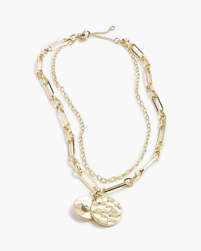 Chunky gold layering necklace | J.Crew Factory