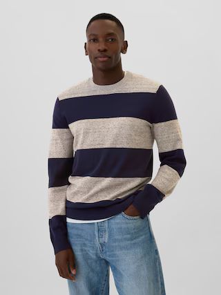 Stripe Crewneck Sweater | Gap Factory