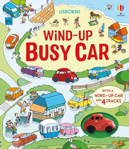 Wind-Up Busy Car: A Toy and Book Gift Featuring a Driving Journey Through Towns and the Countrysi... | Amazon (US)