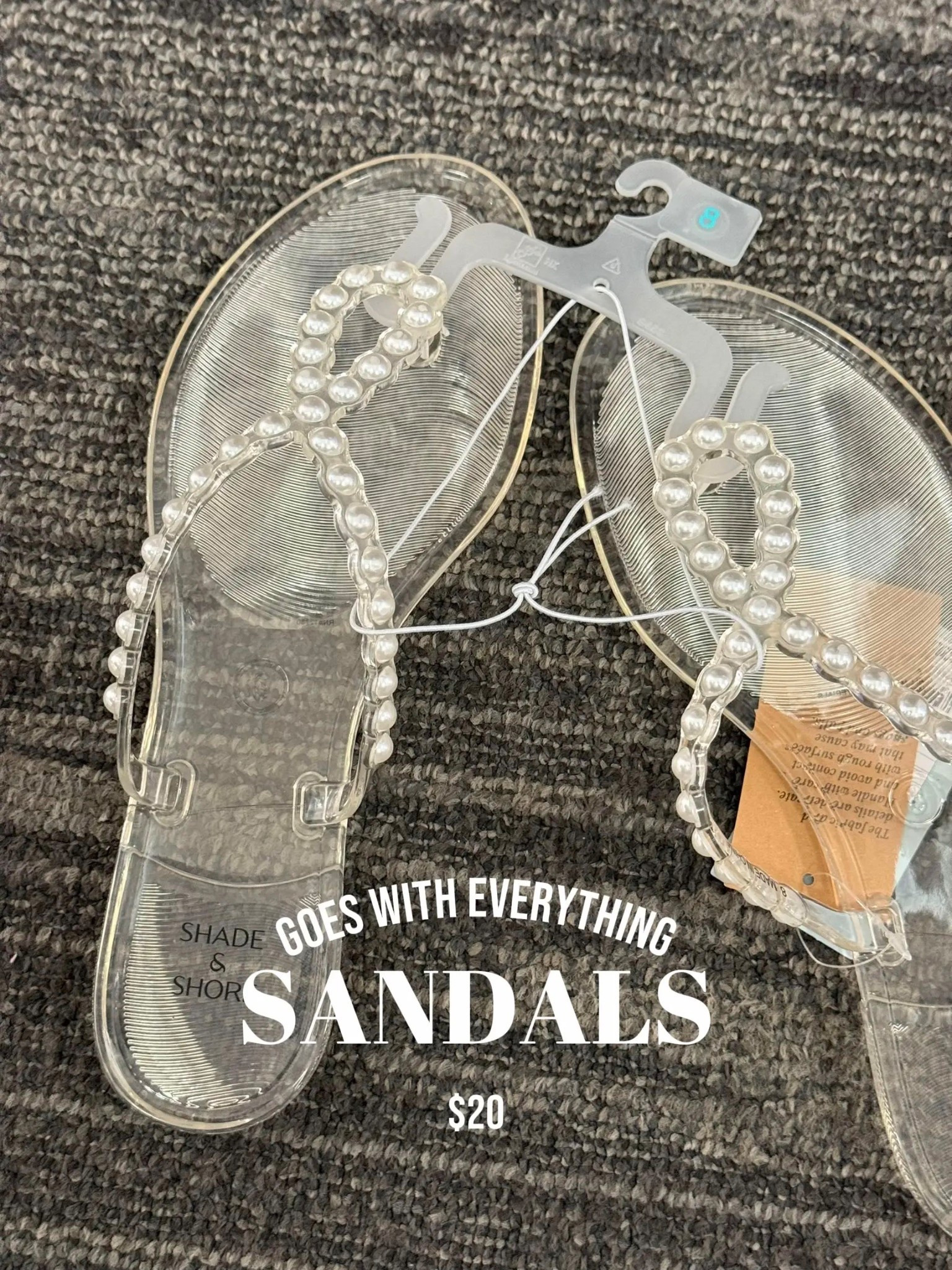 On sale!! Loving these!

Summer 
Spring 
Shoes 
Sandals 
Clear 

#LTKBeauty #LTKStyleTip #LTKSwim