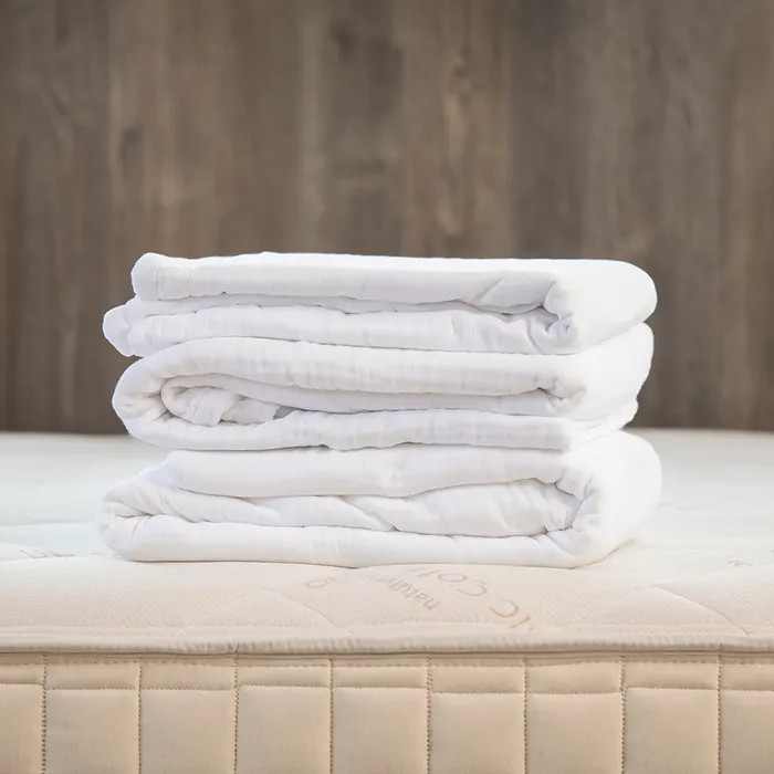 Organic Cotton Breathable Muslin Duvet Covers & Shams | Naturepedic