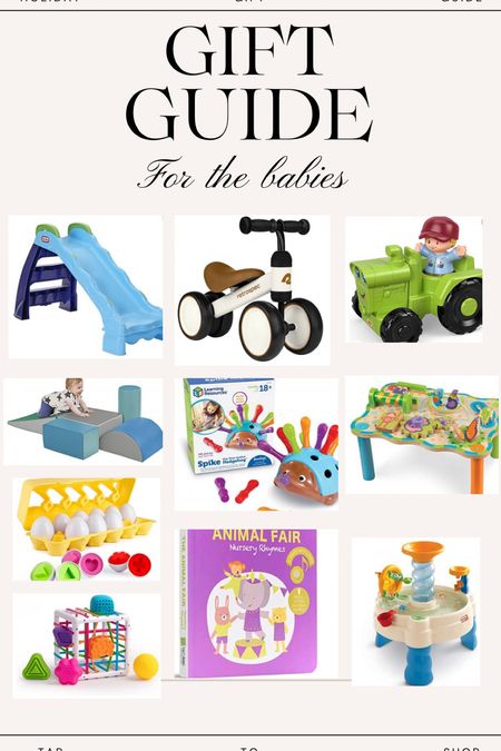 Gift ideas for babies & toddlers!!! 

#LTKGiftGuide #LTKSeasonal #LTKHoliday